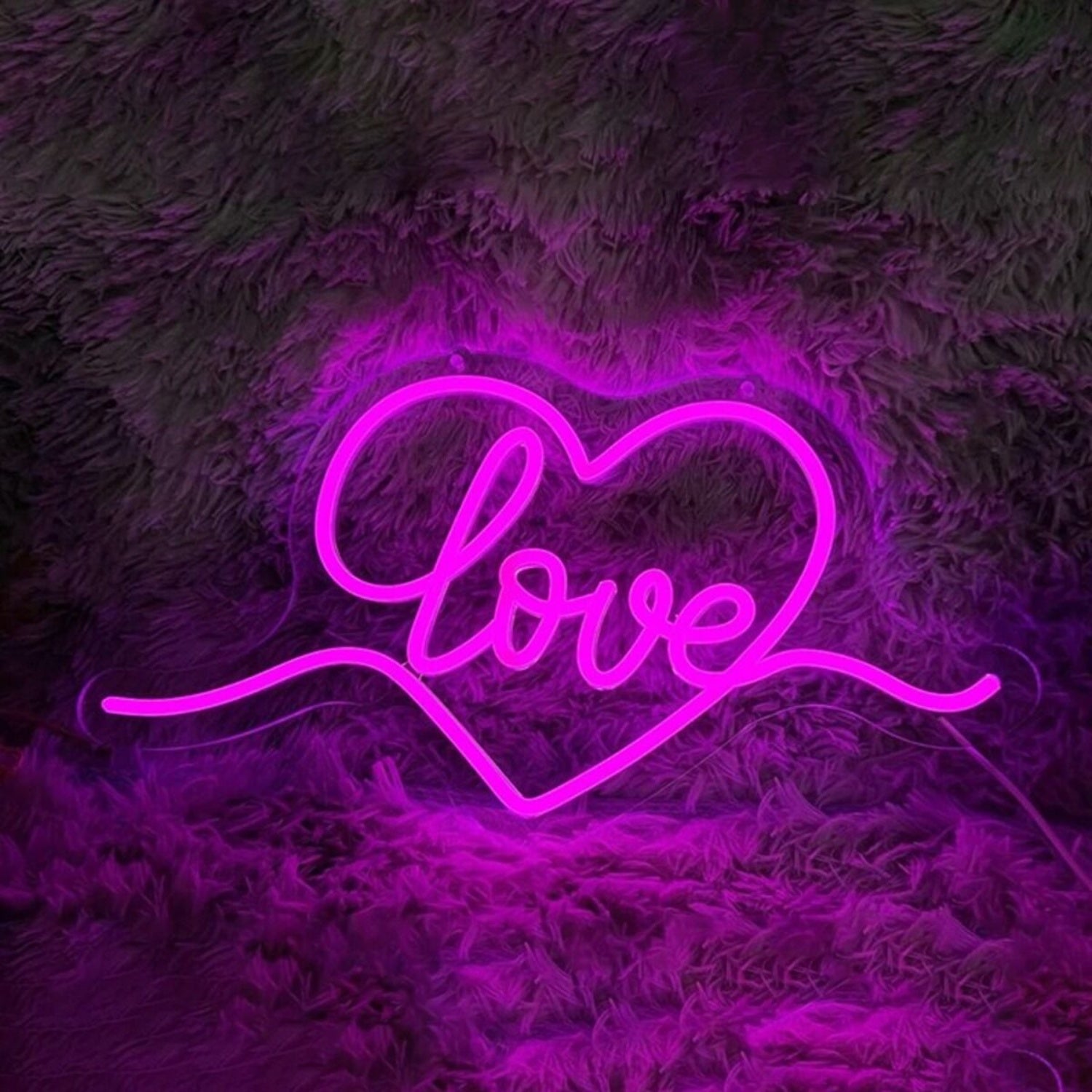 Romantic Heart Love Wedding Neon Light | Shineneon