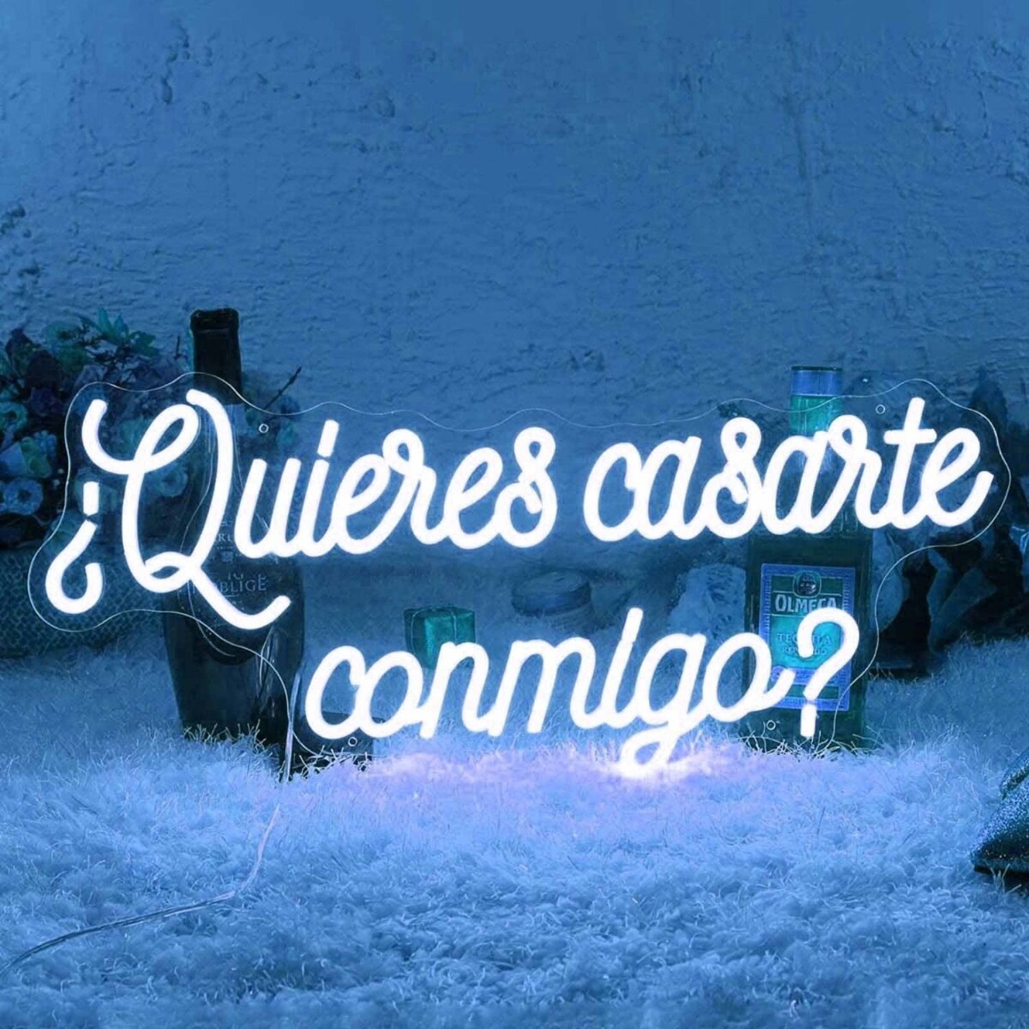 Romantic Quieres Casarte Conmigo Will You Marry Me Neon Sign | Shineneon