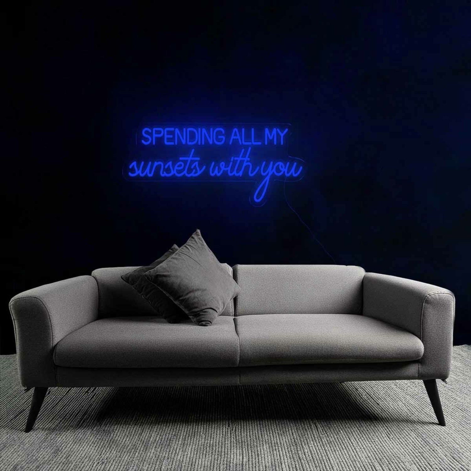 Romantic Spending All My Sunsets With You Neon Sign | Shineneon
