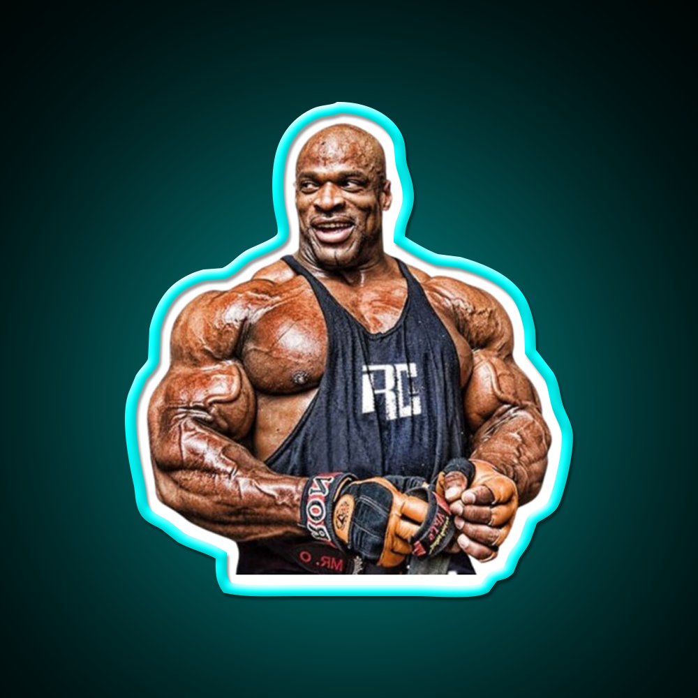 Ronnie Coleman Gym Fitness Led Neon Sign Rgb Color