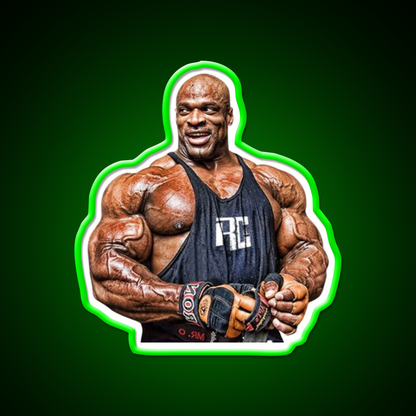 Ronnie Coleman Gym Fitness Led Neon Sign Rgb Color