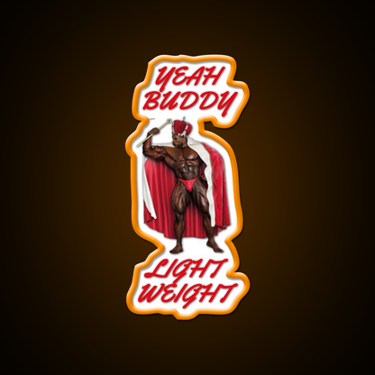 Ronnie Coleman Gym Fitness Led Neon Sign Gym Room Sign Rgb Color