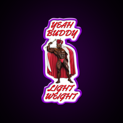 Ronnie Coleman Gym Fitness Led Neon Sign Gym Room Sign Rgb Color