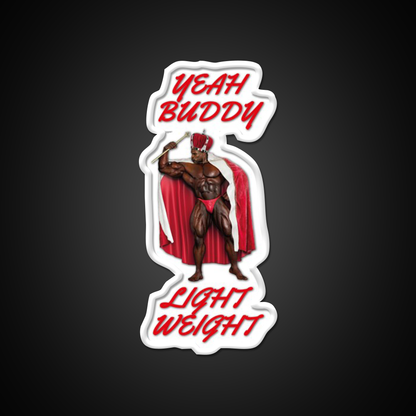 Ronnie Coleman Gym Fitness Led Neon Sign Gym Room Sign Rgb Color