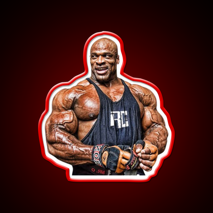 Ronnie Coleman Gym Fitness Led Neon Sign Rgb Color