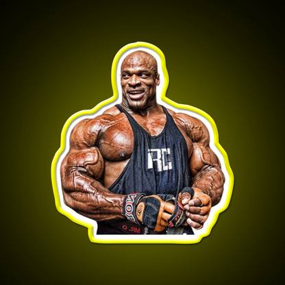 Ronnie Coleman Gym Fitness Led Neon Sign Rgb Color