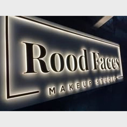 Rood Faces Makeup Studio 3D Backlit Channel Letters Led Light Sign - Shineneon