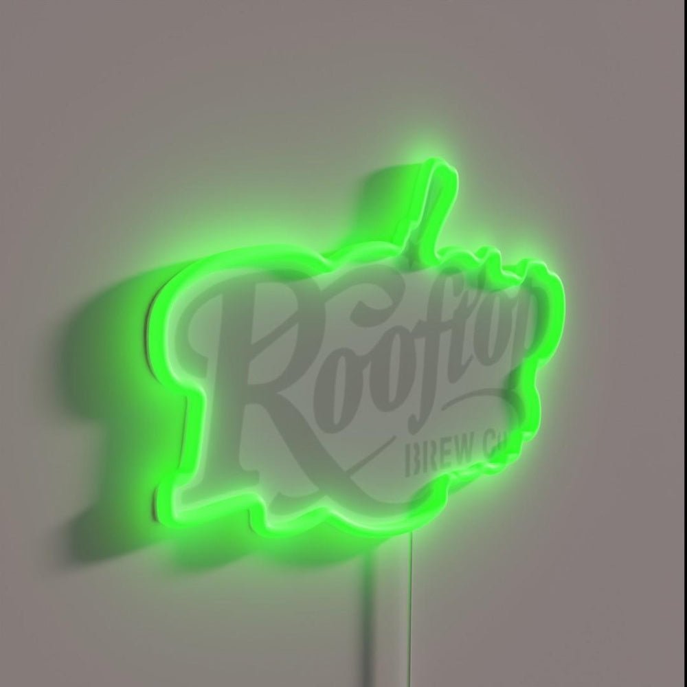 Rooftop Brew Co Rgb Led Neon Sign - Shineneon
