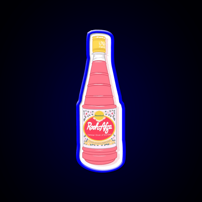 Rooh Afza Bottle Snack Food Led Neon Sign Rgb Color - Shineneon