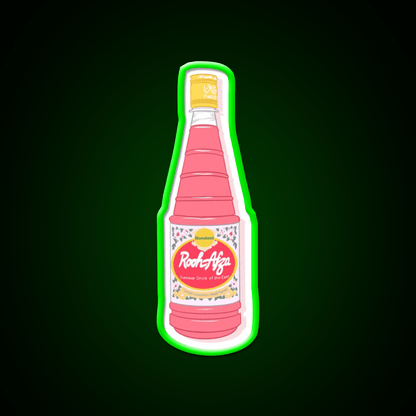 Rooh Afza Bottle Snack Food Led Neon Sign Rgb Color - Shineneon