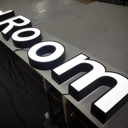 Room 3D Frontlit Letters Metal Led Sign - Shineneon