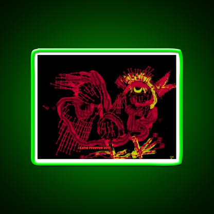 Rooster Drawing Asian Cultural Led Neon Sign Rgb Color - LED neon sign view 8
