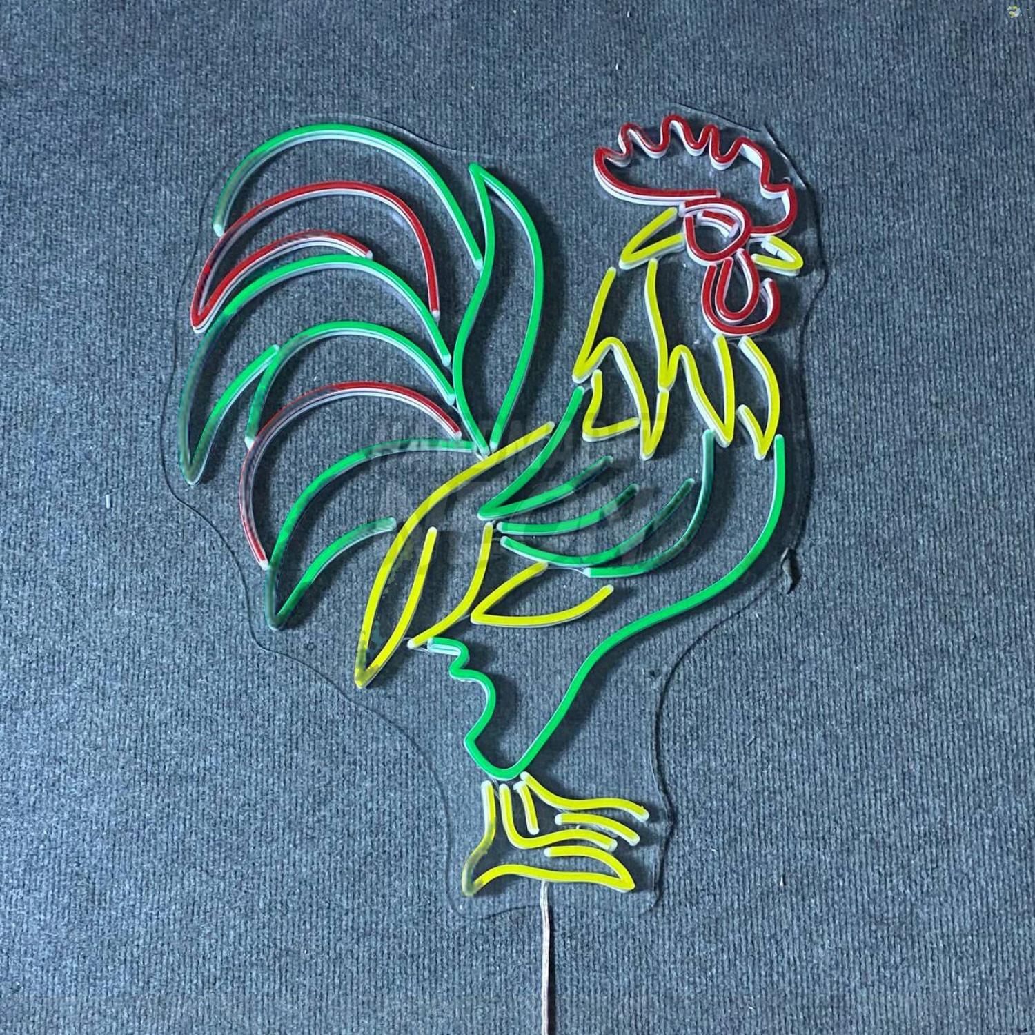 Rooster Led Sign Farm Room Wall Art Decor | Shineneon