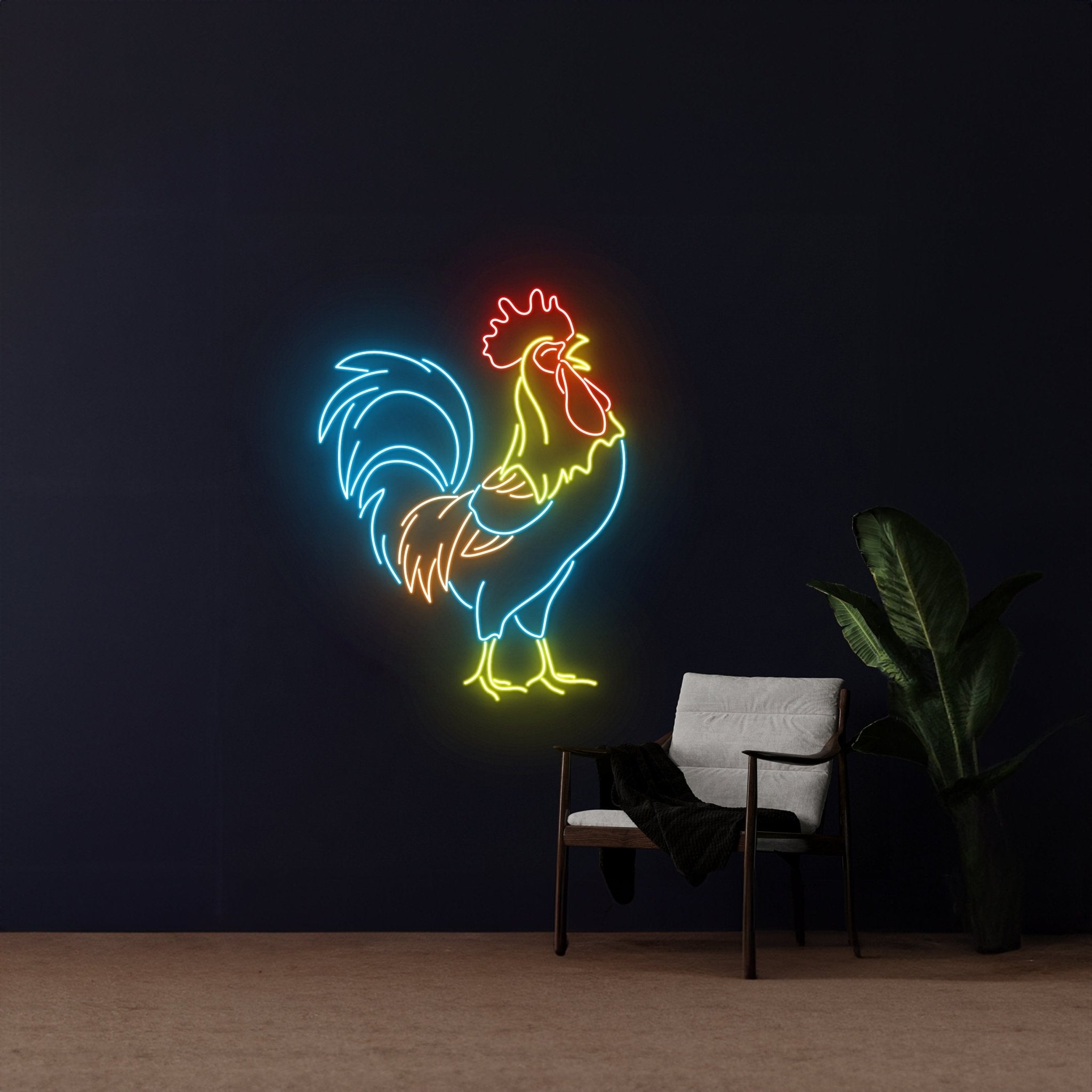 Rooster Neon Light Rooster Led Sign - Shineneon