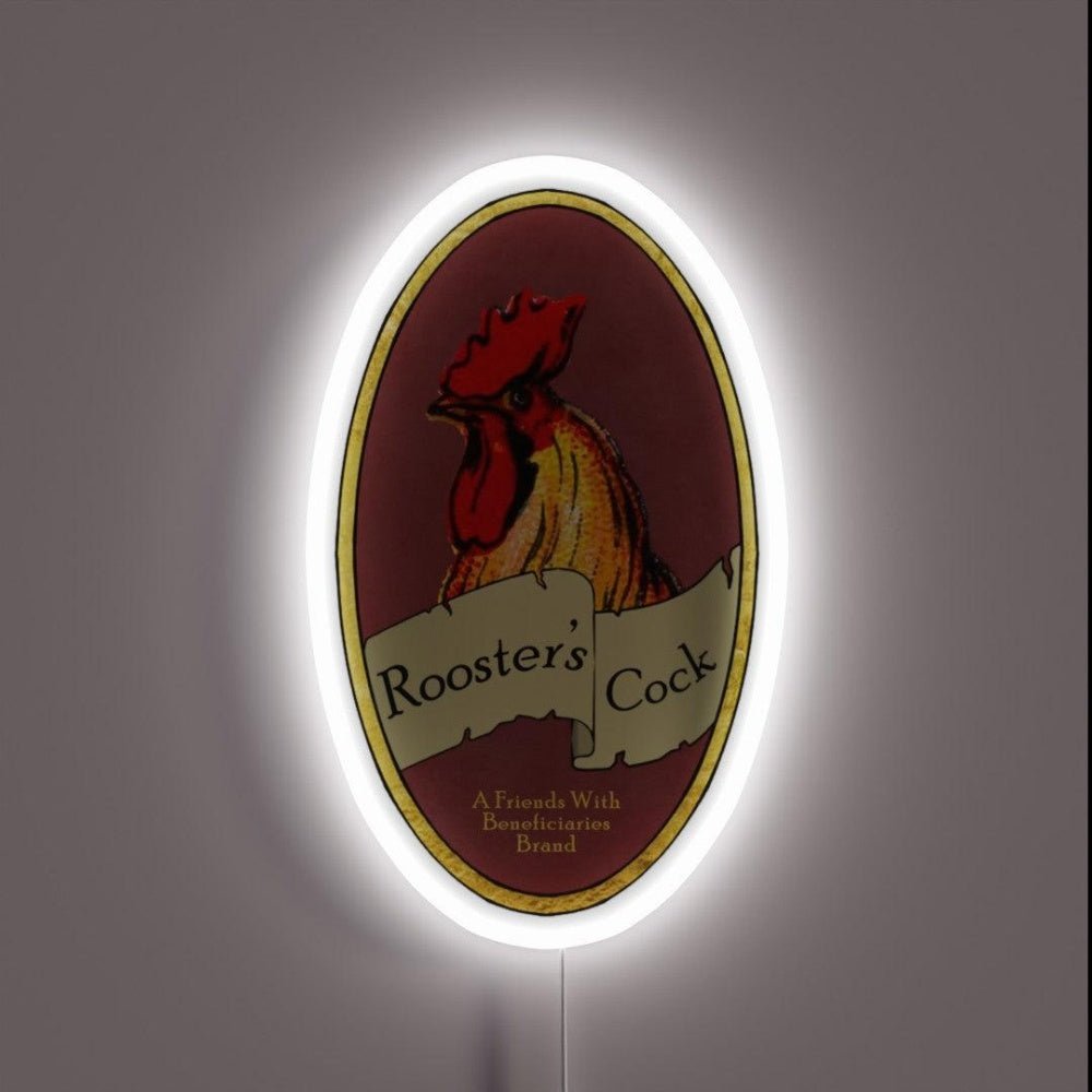 Roosters Cock Brewery Rgb Led Neon Sign - Shineneon