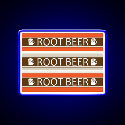 Root Beer Retro Beer Bar Decor Led Neon Sign Rgb Color - LED neon sign view 5
