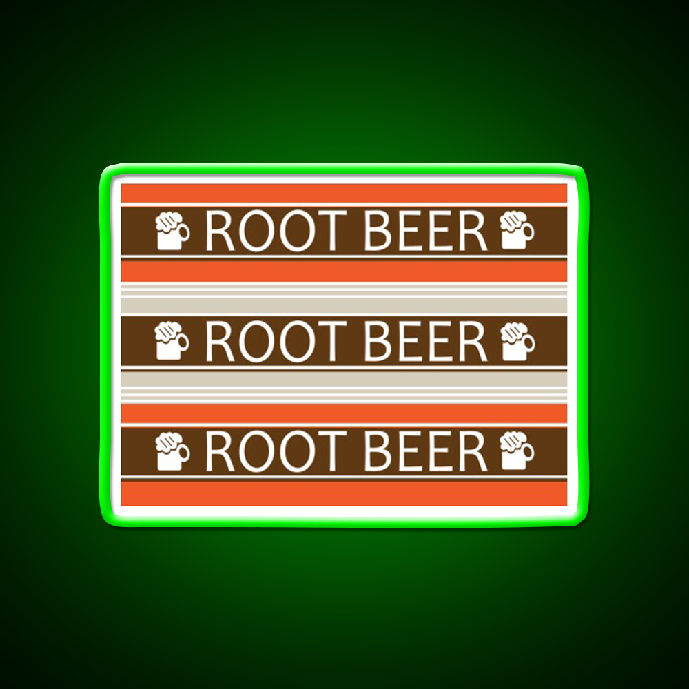 Root Beer Retro Beer Bar Decor Led Neon Sign Rgb Color - LED neon sign view 8