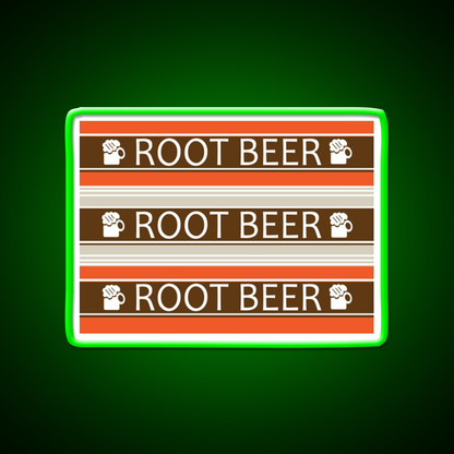 Root Beer Retro Beer Bar Decor Led Neon Sign Rgb Color - LED neon sign view 8