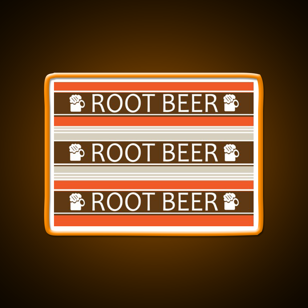 Root Beer Retro Beer Bar Decor Led Neon Sign Rgb Color - LED neon sign view 6