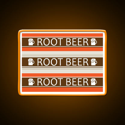 Root Beer Retro Beer Bar Decor Led Neon Sign Rgb Color - LED neon sign view 6