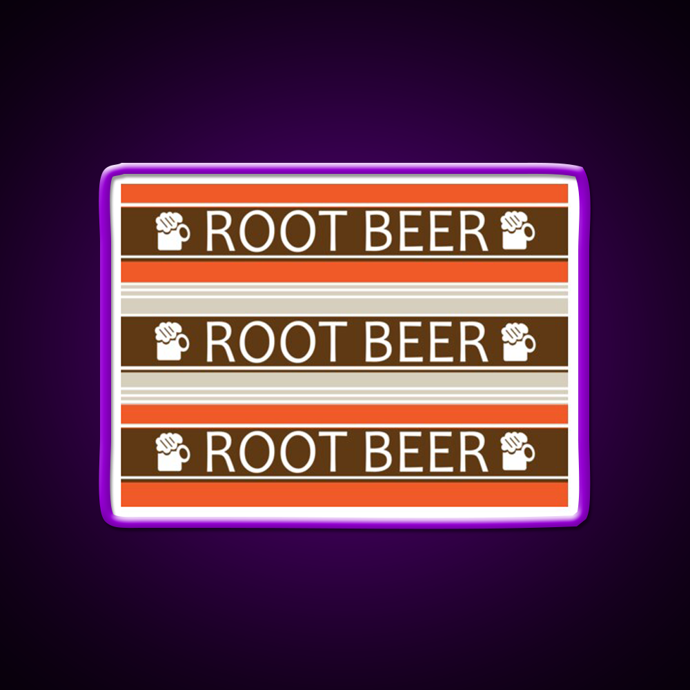 Root Beer Retro Beer Bar Decor Led Neon Sign Rgb Color - LED neon sign view 9