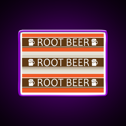 Root Beer Retro Beer Bar Decor Led Neon Sign Rgb Color - LED neon sign view 9