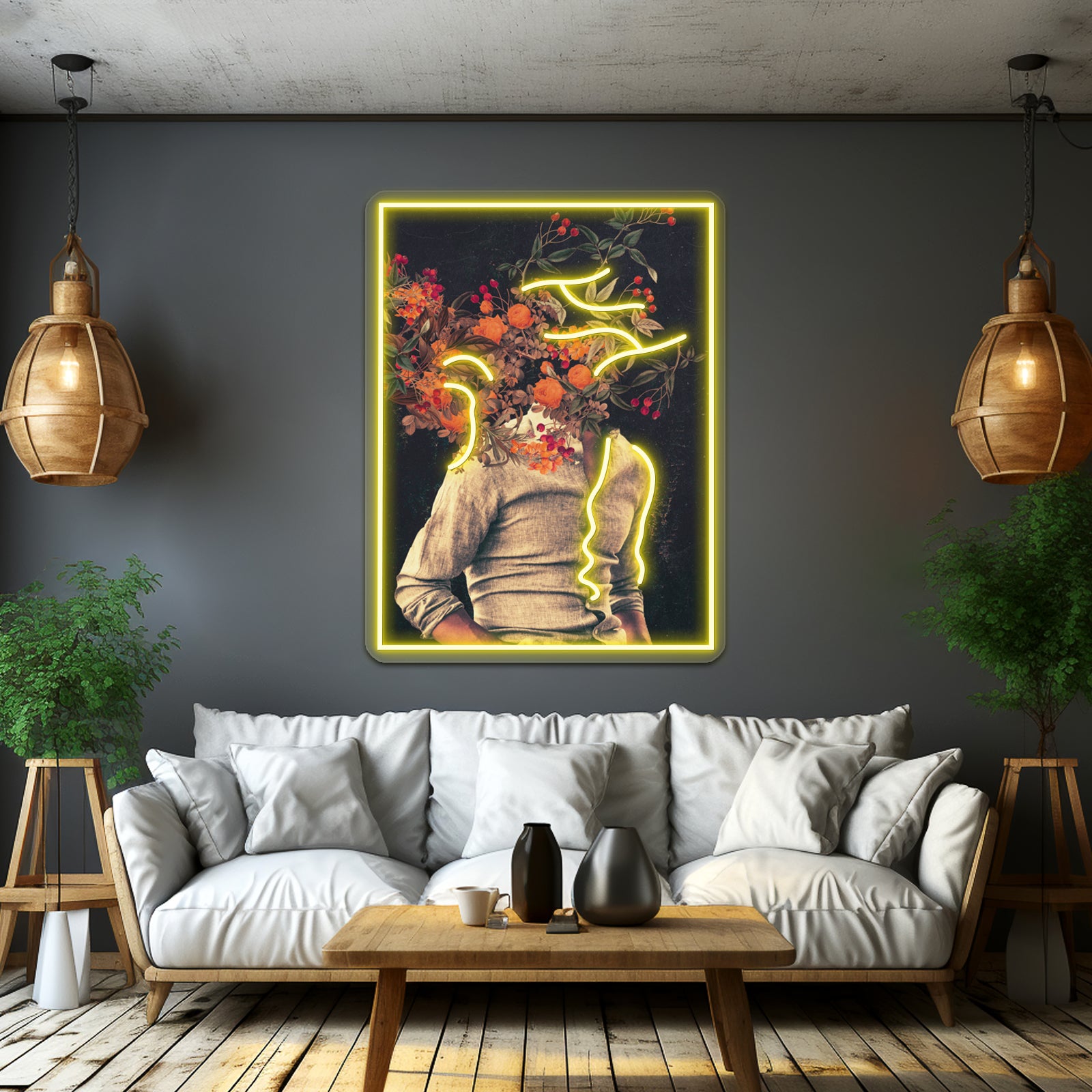 Roots Artwork Led Neon Signs | Shineneon