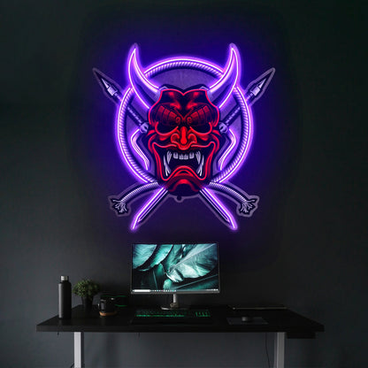 Rose And Skull Led Neon Sign Light Custom Led Signs - Shineneon