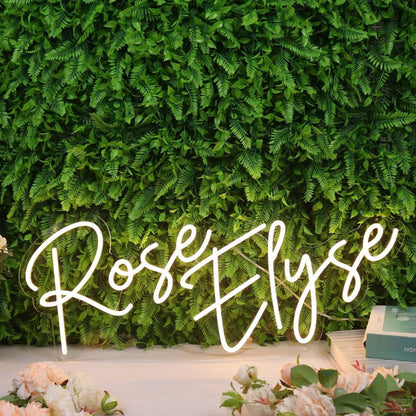 Rose Elyse Yellow Led Neon Sign - Shineneon