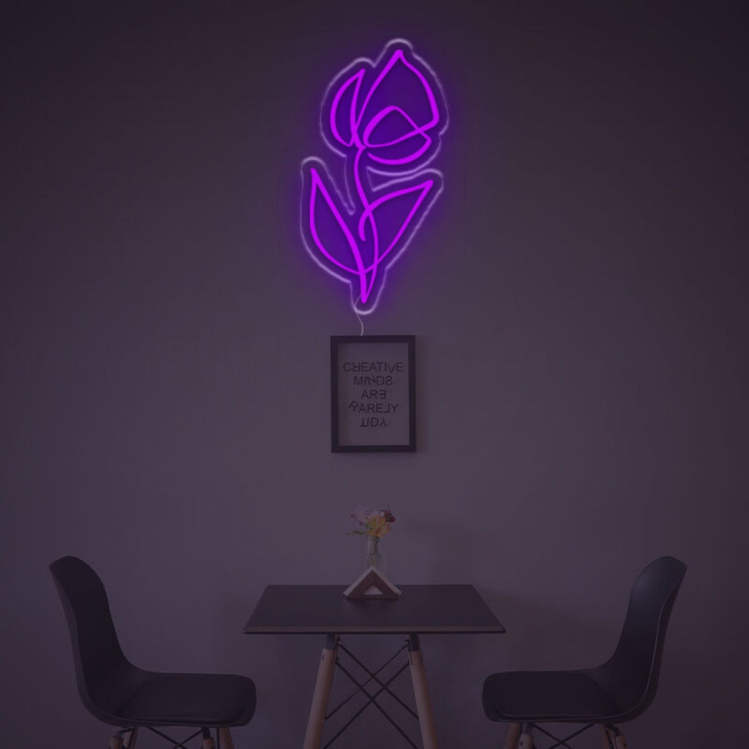 Rose Flower For Home Led Neon Sign | Shineneon