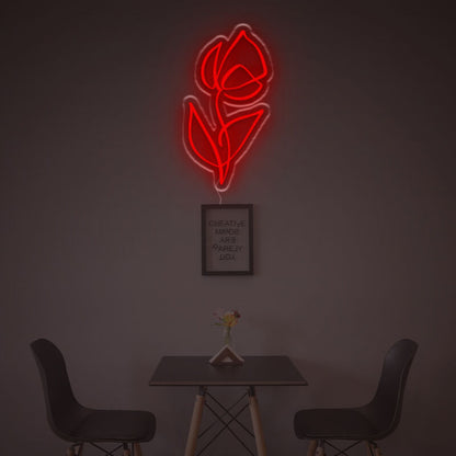 Rose Flower For Home Led Neon Sign | Shineneon