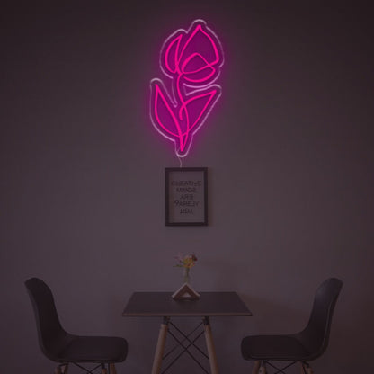Rose Flower For Home Led Neon Sign | Shineneon