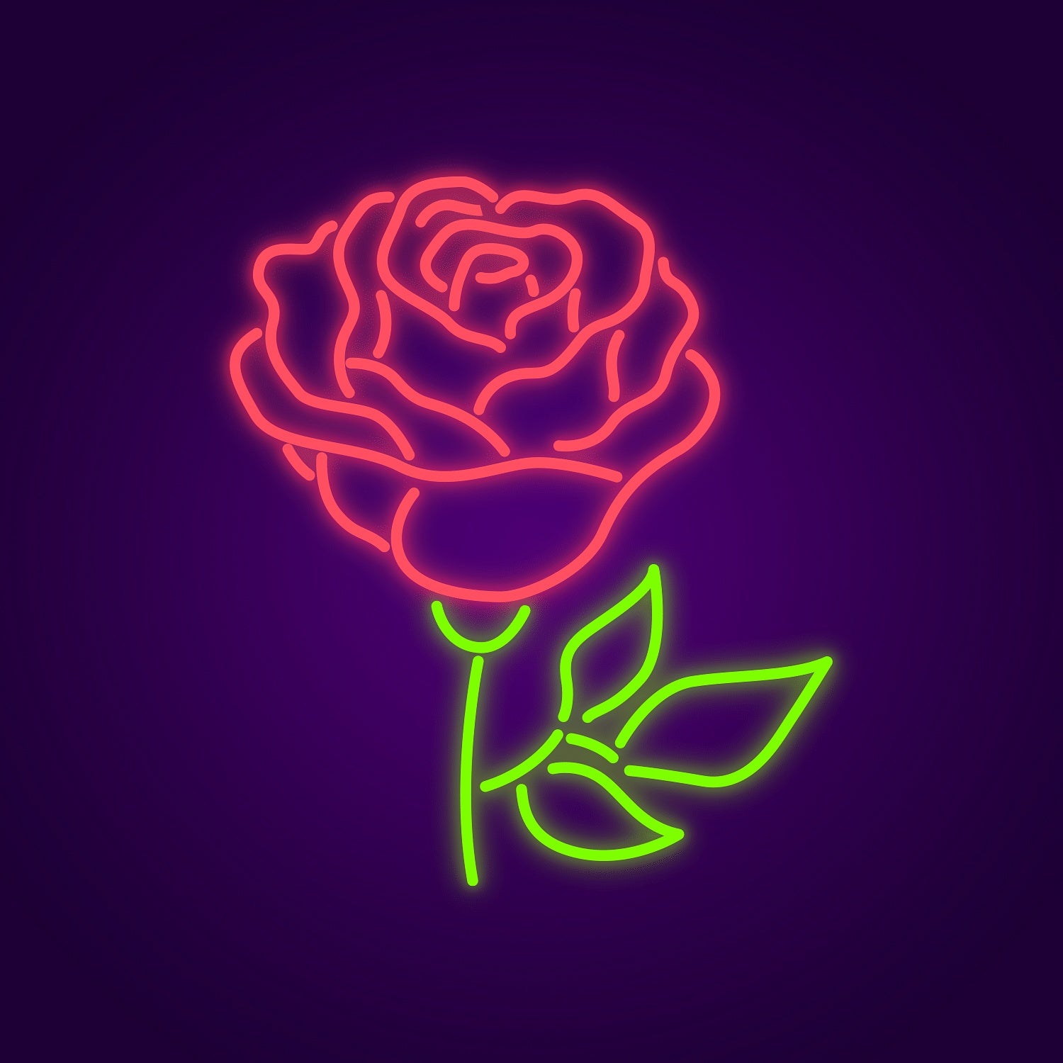 Rose Neon Light Neon Led Sign Neon Light | Shineneon
