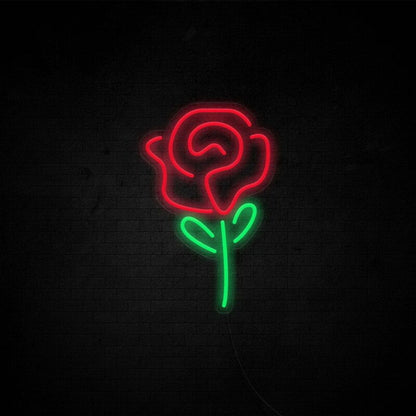 Rose Neon Sign Adds Elegance To Romantic Settings | Shineneon