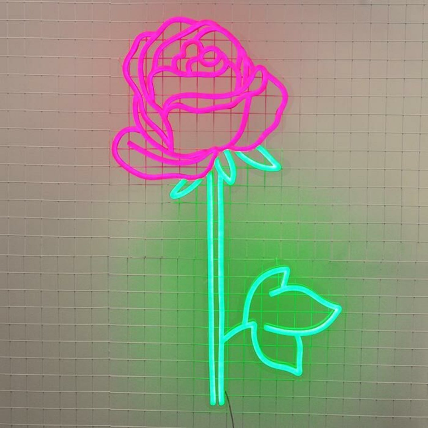 Rose No 2 Neon Sign Adds Elegance To Romantic Decor | Shineneon