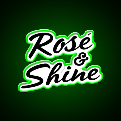 Rose Shine Man Cave Bar Led Neon Sign Rgb Color