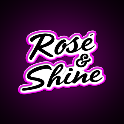 Rose Shine Man Cave Bar Led Neon Sign Rgb Color