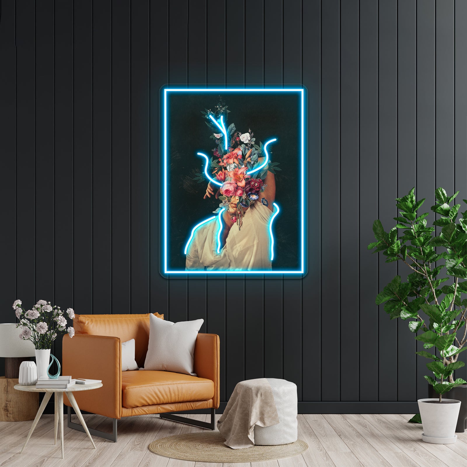 Roses Bloomed Every Time I Thought Of You Artwork Led Neon Signs | Shineneon