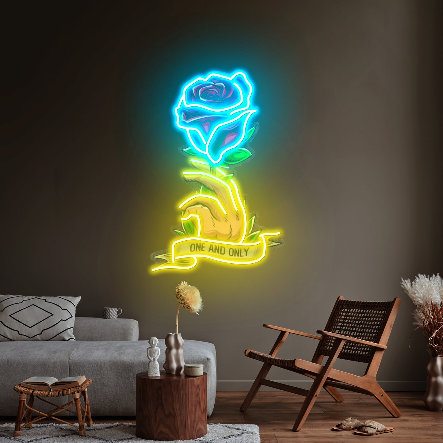 Roses Gift Led Neon Sign Light Custom Led Signs