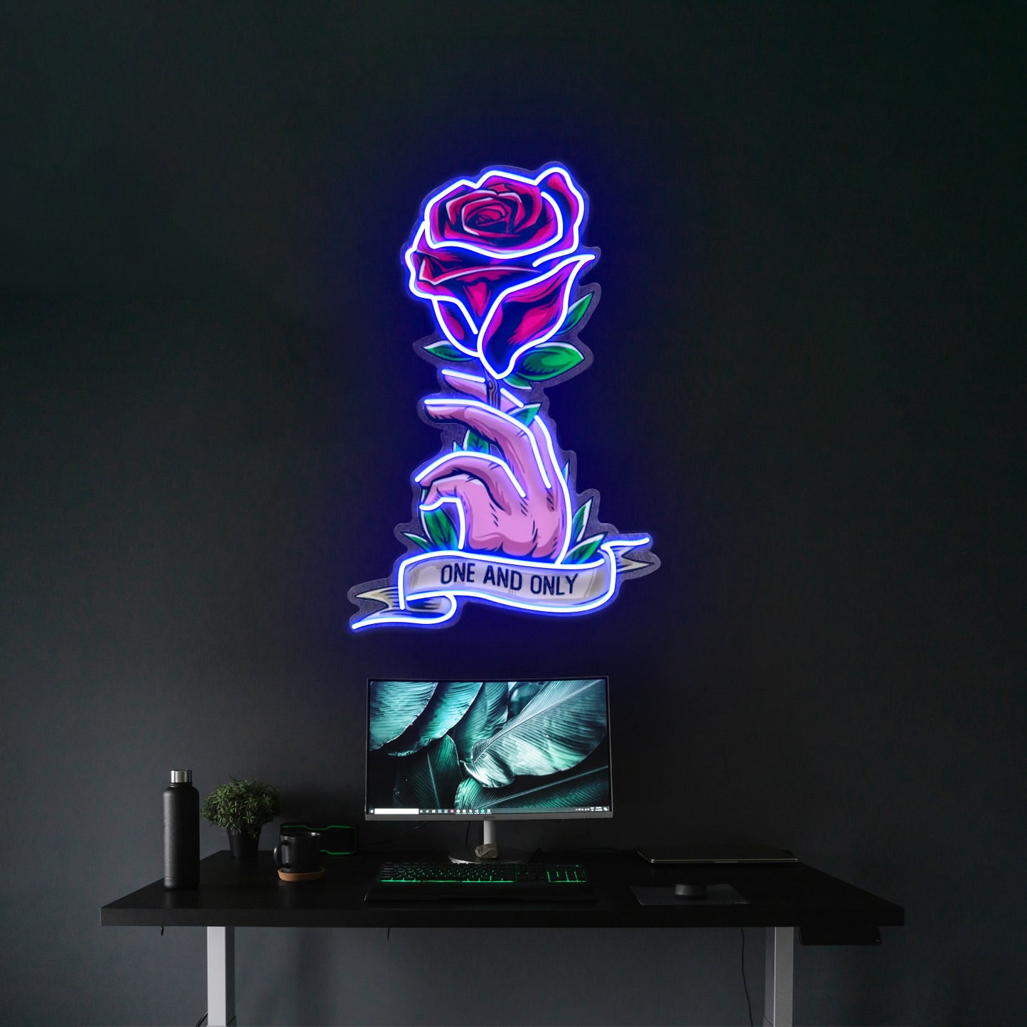 Roses Gift Led Neon Sign Light Custom Led Signs