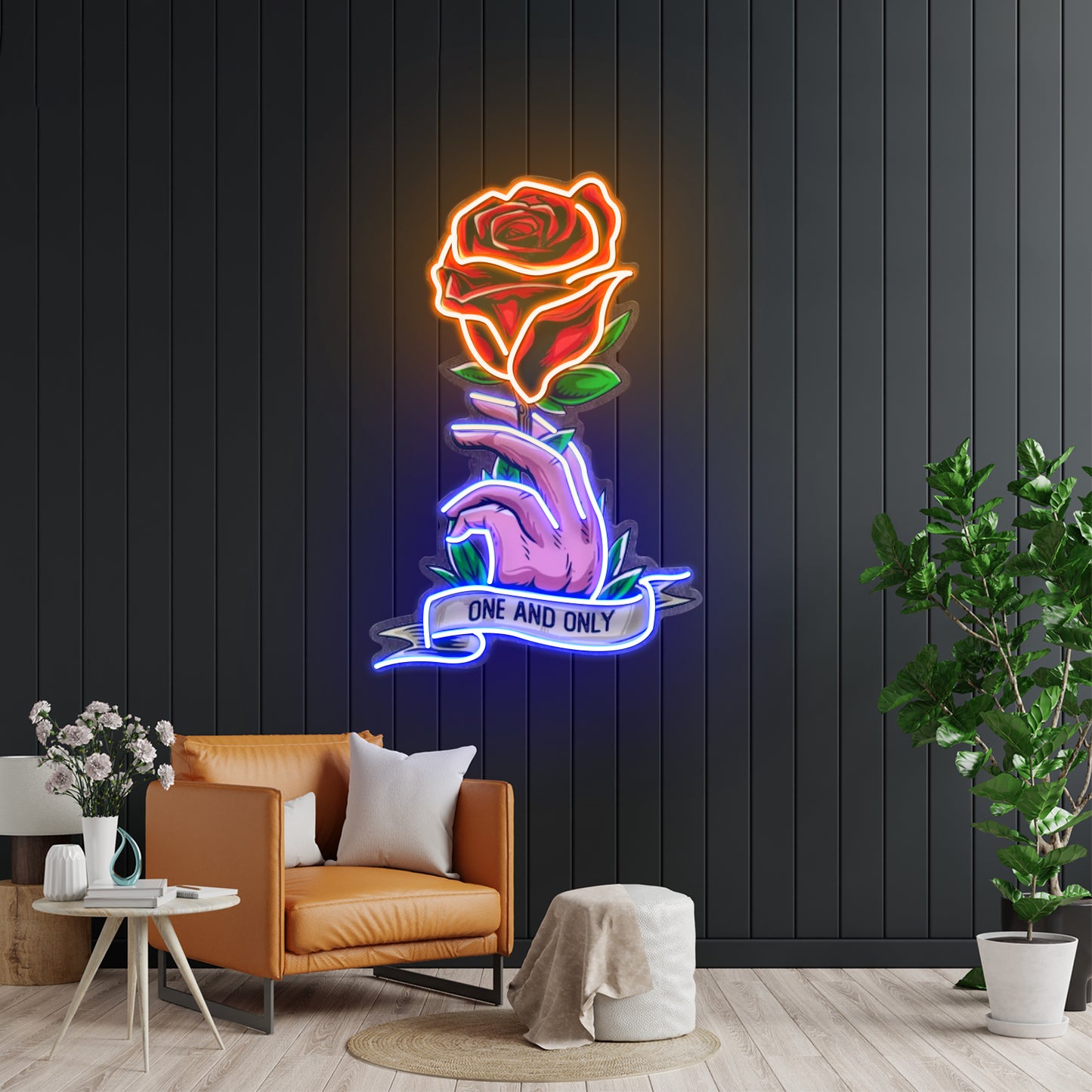 Roses Gift Led Neon Sign Light Custom Led Signs