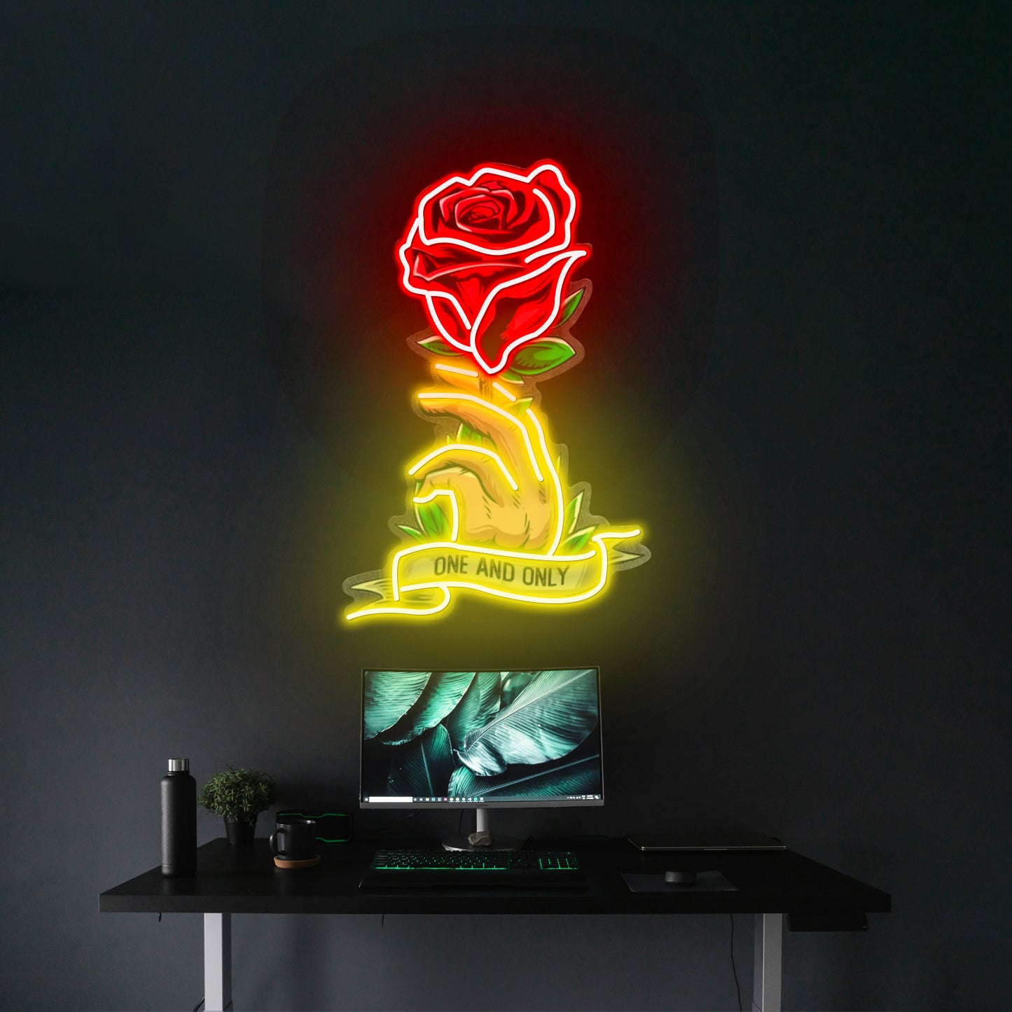 Roses Gift Led Neon Sign Light Custom Led Signs