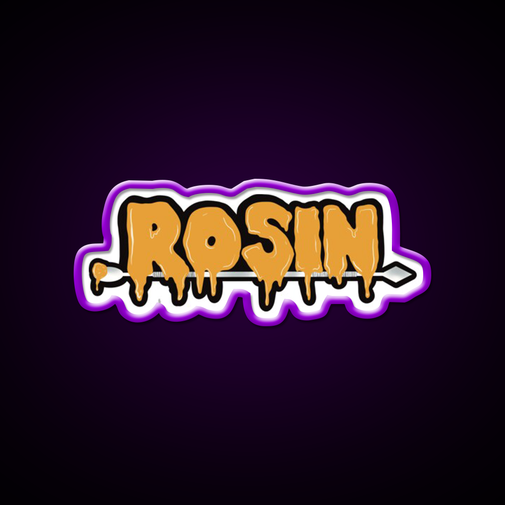 Rosin Thc Concentrates Dabs Wax Hemp Inspired Green Leaf Led Neon Sign Rgb Color - LED neon sign view 9