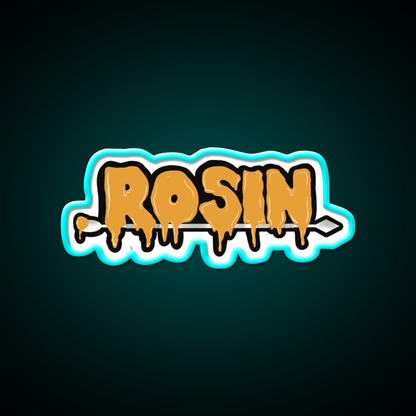 Rosin Thc Concentrates Dabs Wax Hemp Inspired Green Leaf Led Neon Sign Rgb Color - Shineneon