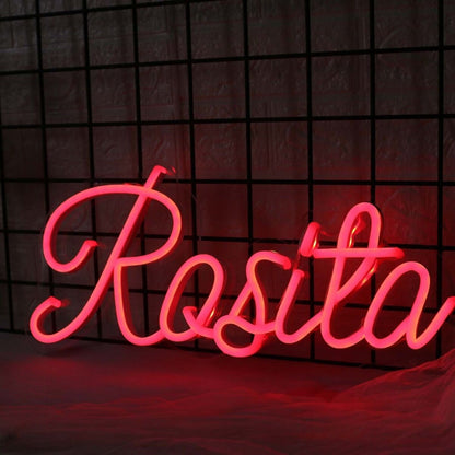 Rosita Red Led Neon Sign - Shineneon