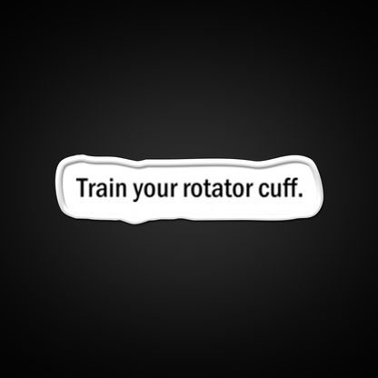 Rotator Cuff Gym Fitness Led Neon Sign Rgb Color