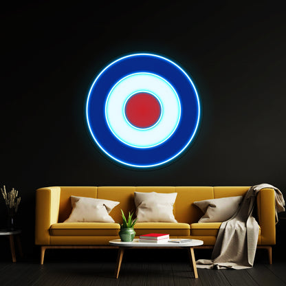 Roundel Artwork Led Neon Signs