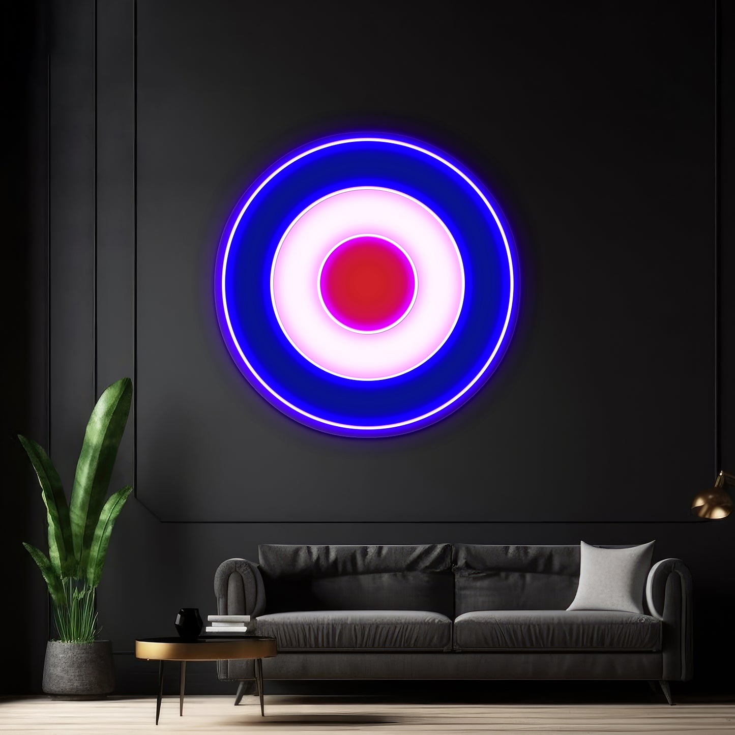 Roundel Artwork Led Neon Signs