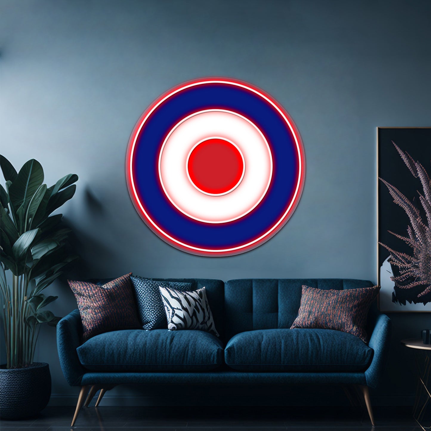 Roundel Artwork Led Neon Signs