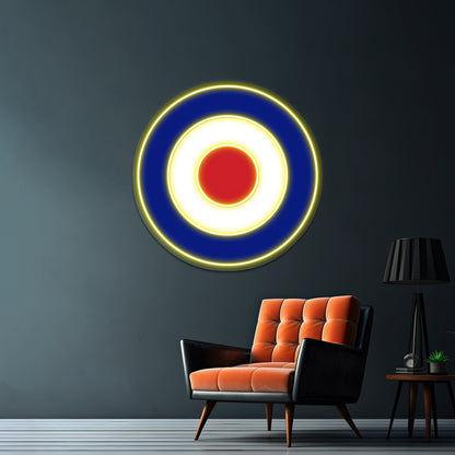 Roundel Artwork Led Neon Signs